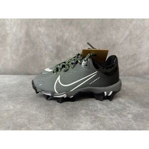 Nike Girls Hyperdiamond Keystone Cleats 10C Black/Volt
